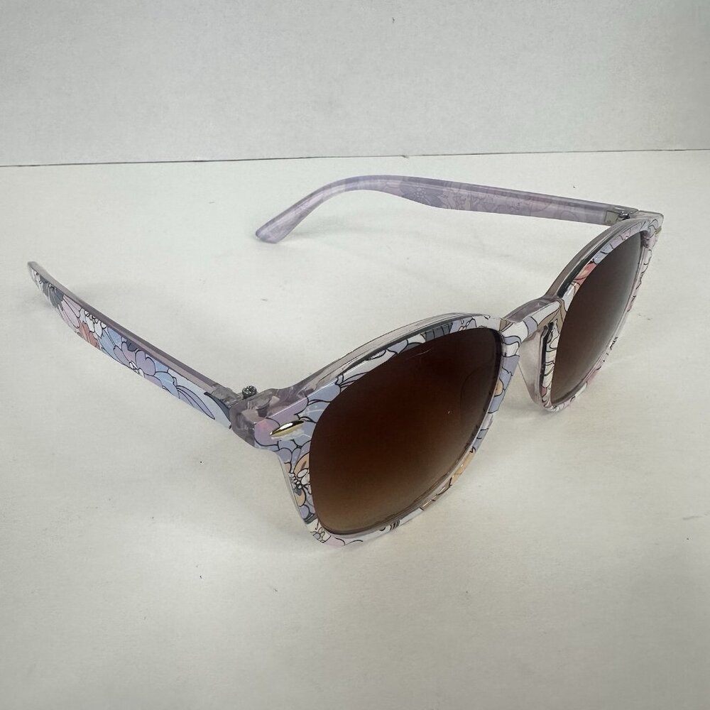 Vera Bradley Sunglasses Aloha Bloom Floral & Tortoise/ Gradient Brown Excellent!